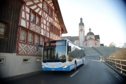 Bus der Firma BOS in Fischingen